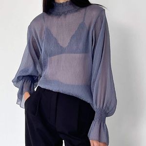 Oak + Fort Sheer Blouse